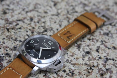 strap panerai 74|Panerai Strap Review – Gunny Straps 74 Serie.